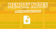 Memory Notes - A Simple Notepad